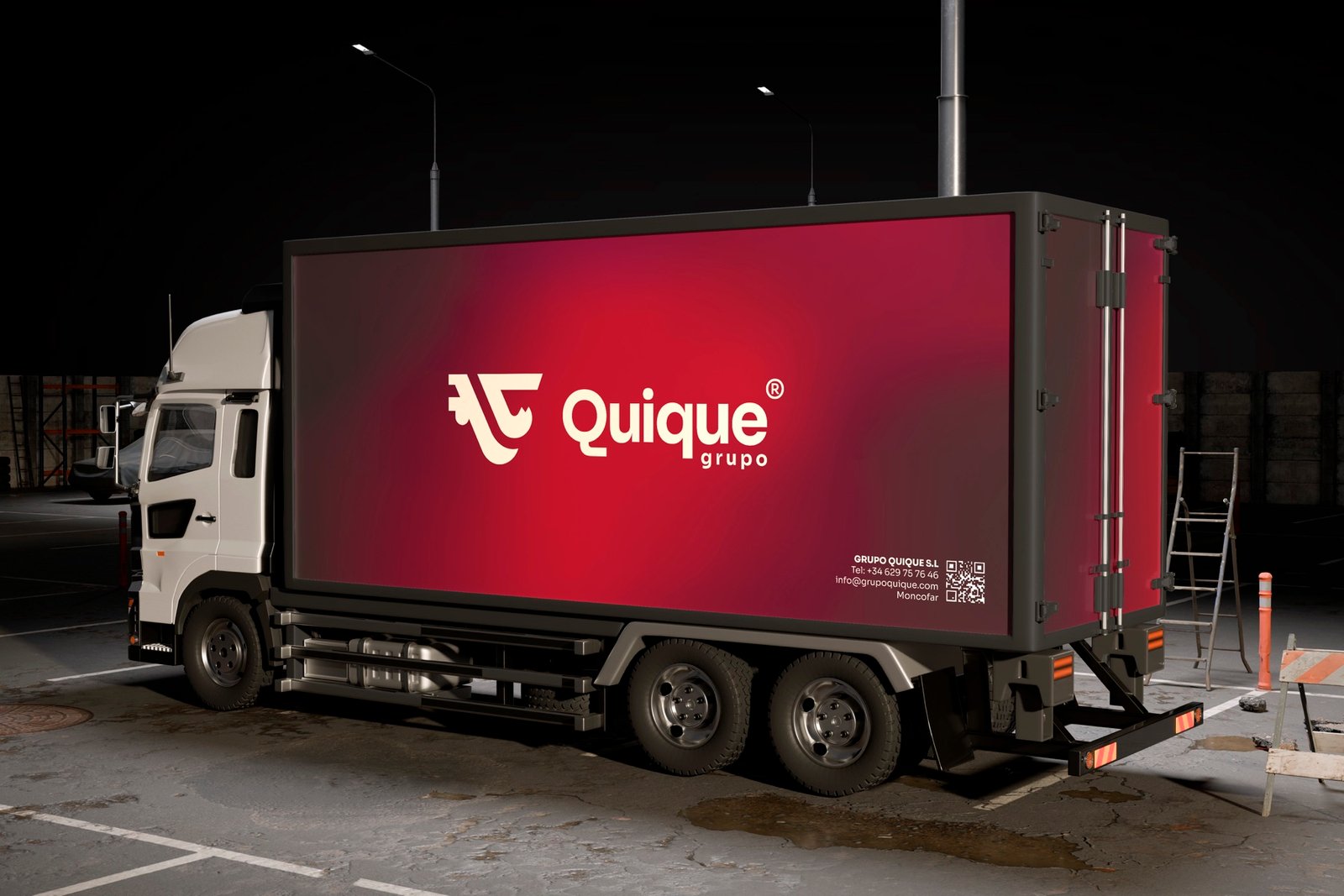 Transportes Quique — Transporte · Excavaciones · Derribos · Trituración